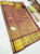Trendy Design Kanjivaram Pure Wedding Bridal Silk Saree Brown Color w/ Blouse