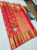 Trendy Design Kanjivaram Pure Wedding Silk Saree Red Color w/ Blouse