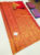 Trendy Design Kanjivaram Pure Wedding Silk Saree Chilli Red Color w/ Blouse