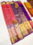 Latest Design Kanjivaram Pure Wedding Silk Saree Chilli Red Color w/ Blouse