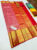 Kanjivaram Pure Wedding Silk Saree Chilli Red Color w/ Blouse