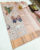 Different Print Design Kanjivaram Pure Wedding Silk Saree Copper Color w/ Blouse