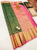 Trendy Design Kanjivaram Pure Wedding Silk Saree Green Color w/ Blouse