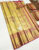 Kanjivaram Pure Wedding Silk Saree Lemon Yellow Color w/ Blouse