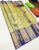 Unique Design Kanjivaram Pure Wedding Silk Saree Lemon Yellow Color w/ Blouse