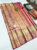 Trendy Design Kanjivaram Pure Wedding Silk Saree Peach Color w/ Blouse