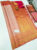 Beautiful Design Kanjivaram Pure Wedding Silk Saree Light Peach Color w/ Blouse
