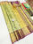 Unique Design Kanjivaram Pure Wedding Silk Saree Light Pista Color w/ Blouse