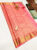 New Design Kanjivaram Pure Wedding Silk Saree Light Rose Color w/ Blouse