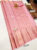 Big Border Kanjivaram Pure Wedding Silk Saree Light Rose Color w/ Blouse