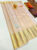 New Design Kanjivaram Pure Wedding Silk Saree Light Rose Color w/ Blouse