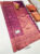Latest Design Kanjivaram Pure Wedding Silk Saree Magenta Color w/ Blouse