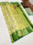 Flower Design Kanjivaram Pure Wedding Silk Saree Multi Color w/ Blouse