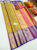 Elephant and Annam Design Kanjivaram Pure Wedding Silk Saree Multi Color w/ Blouse