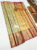 Unique Design Kanjivaram Pure Wedding Silk Saree Multi Color w/ Blouse