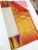 New Temple Design Pure Kanjivaram Silk Saree Off White Color w/ Blouse