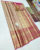 Floral Design Kanjivaram Pure Wedding Silk Saree Peach Color w/ Blouse