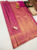 Latest Design Kanjivaram Pure Wedding Silk Saree Pink Color w/ Blouse