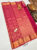 Kanjivaram Pure Wedding Silk Saree Pink Color w/ Blouse
