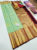 Trendy Design Kanjivaram Pure Wedding Silk Saree Pista Color w/ Blouse