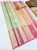 Trendy Design Kanjivaram Pure Wedding Silk Saree Pista Color w/ Blouse