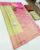 Kanjivaram Pure Wedding Silk Saree Pista Green Color w/ Blouse