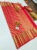 Elephant Design Kanjivaram Pure Wedding Silk Saree Red Color w/ Blouse