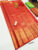 Trendy Design Kanjivaram Pure Wedding Silk Saree Red Color w/ Blouse