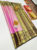 Latest Design Kanjivaram Pure Wedding Silk Saree Rose Color w/ Blouse