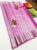 New Silver Zari Design Kanjivaram Pure Wedding Silk Saree Rose Color w/ Blouse