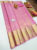 Kanjivaram Pure Wedding Silk Saree Rose Color w/ Blouse