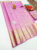 Unique Design Kanjivaram Pure Wedding Silk Saree Rose Color w/ Blouse