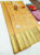 Beautiful Design Kanjivaram Pure Wedding Silk Saree Sandal Color w/ Blouse