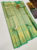 Latest Design Kanjivaram Pure Wedding Silk Saree Teal Green Color w/ Blouse