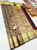Animals Design Kanjivaram Pure Wedding Silk Saree Kumkum Red Color w/ Blouse