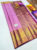 Kanjivaram Pure Wedding Silk Saree Lotus Color w/ Blouse
