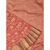 Maroon Color Kanchipuram Saree Flowers Design