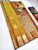 Pure Kanjivaram Fancy Silk Saree Mustard Yellow Color w/ Blouse
