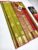 Unique Design Pure Kanjivaram Fancy Silk Saree Olive Green Color w/ Blouse