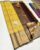 Unique Design Pure Soft Silk Saree Mustard Color w/ Blouse