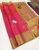 Trendy Design Pure Soft Silk Saree Pink Color w/ Blouse