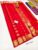 New Design Pure Soft Silk Saree Red Color w/ Blouse