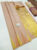 Pure Kanjivaram Fancy Silk Saree Cream Color w/ Blouse