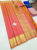 Beautiful Design Pure Kanjivaram Fancy Silk Saree Double Shade Color w/ Blouse