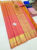 Beautiful Design Pure Kanjivaram Fancy Silk Saree Double Shade Color w/ Blouse