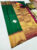 Latest Design Pure Kanjivaram Fancy Silk Saree Green Color w/ Blouse