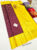 Small Checks Design Pure Kanjivaram Fancy Silk Saree Kumkum Red Color w/ Blouse