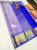 Pure Kanjivaram Fancy Silk Saree Lavender Color w/ Blouse