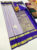 Latest Design Pure Kanjivaram Fancy Silk Saree Lavender Color w/ Blouse
