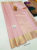 Unique Design Pure Kanjivaram Fancy Silk Saree Light Rose Color w/ Blouse